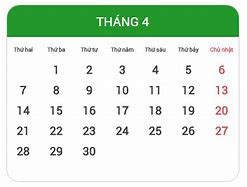 14 Tháng 4 Là Thứ Mấy