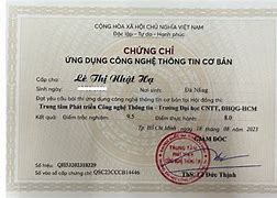 Đề Thi Thực Hành Chứng Chỉ Tin Học Ctu